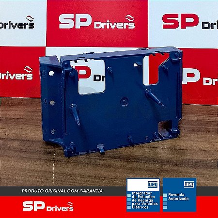 FECHAMENTO DE POLICARBONATO PARA SOFT-STARTER AZUL ESCURO