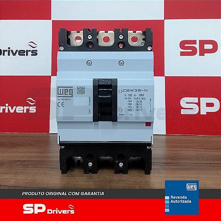 DISJUNTOR CBW3B-N160DFF3 160 A 3 POLOS 36kA (380VCA)