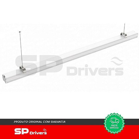 LUMINÁRIA HERMÉTICA LED 40W 220-240V 5000LM 6500K BRASILED