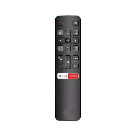 CONTROLE REMOTO TCL TOSHIBA SMART 4K NETFLIX GLOBOPLAY