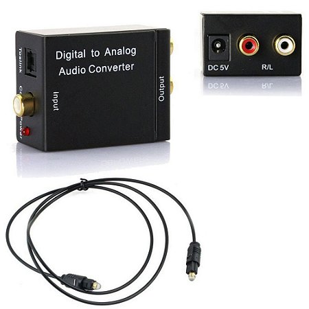 CONVERSOR OPTICO PARA RCA - LT-142
