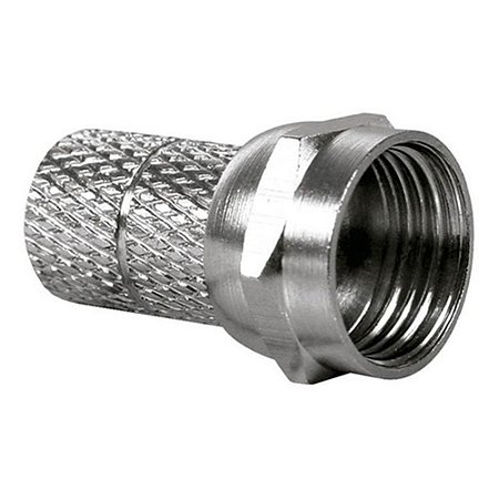 CONECTOR F DE ROSCA RG6 KIT C/ 100