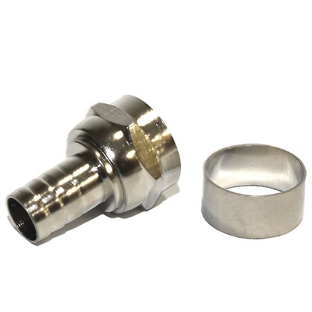 CONECTOR F ANEL RG6 KIT C/ 100