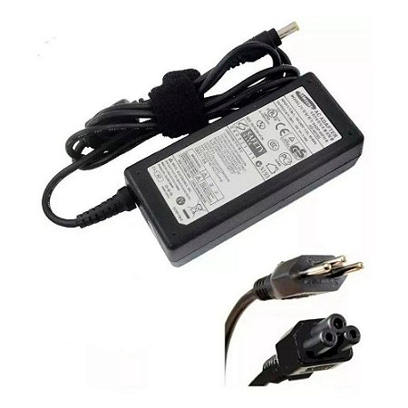 FONTE PARA NOTEBOOK SAMSUNG 19V 3,16A 65W - PLUG 5,5X3MM