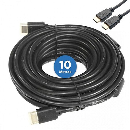 CABO HDMI 10 METROS 1.4 FULLHD - 10M