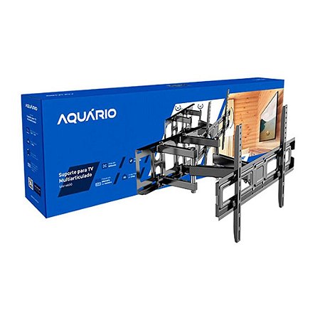 SUPORTE ARTICULADO PARA TV 37'' ATÉ 75'' AQUÁRIO - SAV-4600