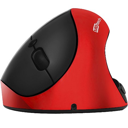 MOUSE VERTICAL SEM FIO ERGÔNOMICO PREVINE DORES REDUZIR DOR NO BRAÇO ANATÔMICO PC NOTEBOOK ÓPTICO