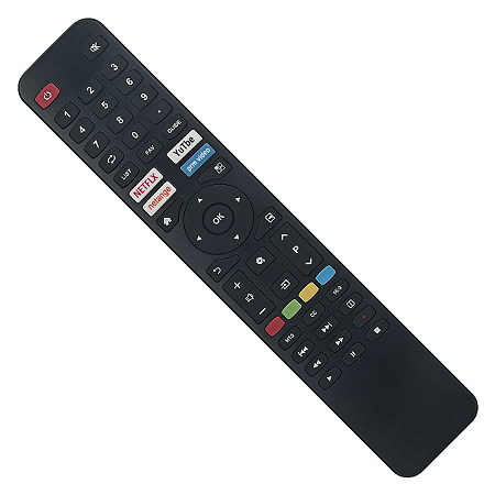 CONTROLE REMOTO COMPATÍVEL COM TV VIZZION ANDROID