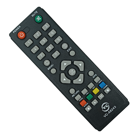CONTROLE REMOTO PARA RECEPTOR SHOWBOX SAT HD PLUS ULTRA HD