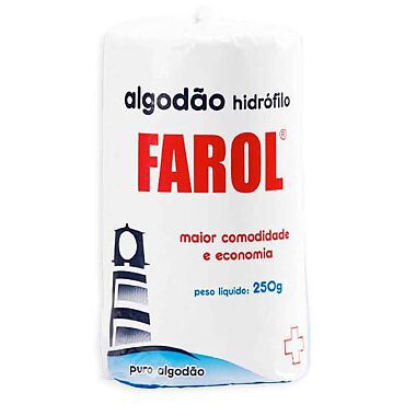 Algodão Hidrófilo Farol 250g