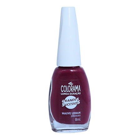 Esmalte Mauve Urban - Coleção Grandes Sucessos Colorama - 8ml