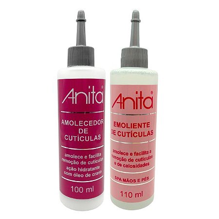 Kit Creme Amolecedor e Emoliente de Cutículas - Anita