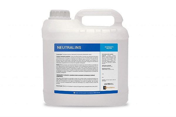 Neutralins 5L - Lavagem de materiais médico-hospitalares - Profilática