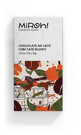 Chocolate ao leite com café Blum's 42% Bahia