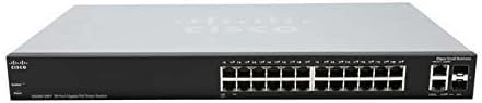 Switch 26 portas Cisco SG200-26 - Gerenciável - 26 portas Gigabit RMA