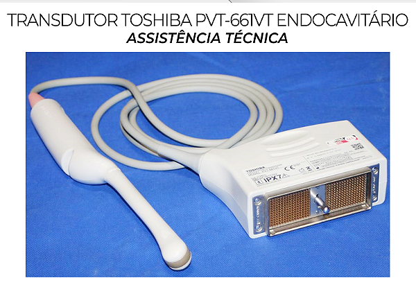 Transdutor Toshiba Pvt 661vt Endocavitario