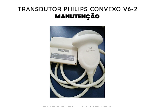 Transdutor Philips Convexo V6 2