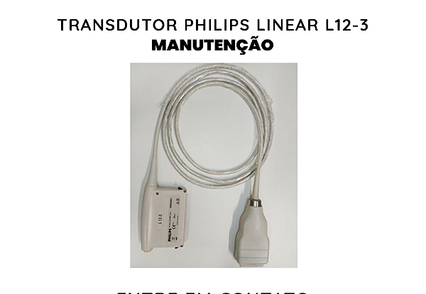 Transdutor Philips Linear L12 3