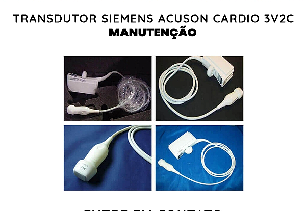 Transdutor Siemens Acuson Cardio 3v2c