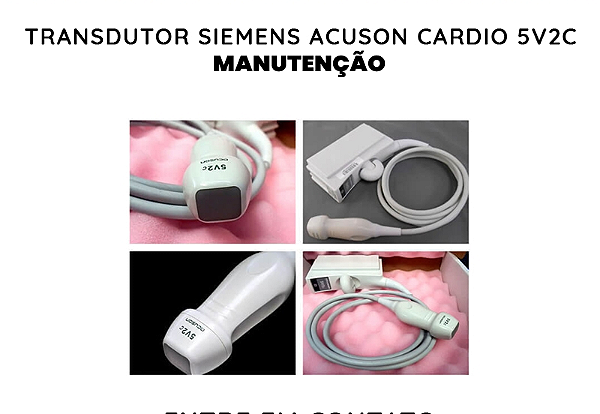 Transdutor Siemens Acuson Cardio 5v2c