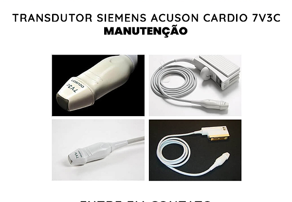 Transdutor Siemens Acuson Cardio 7v3c