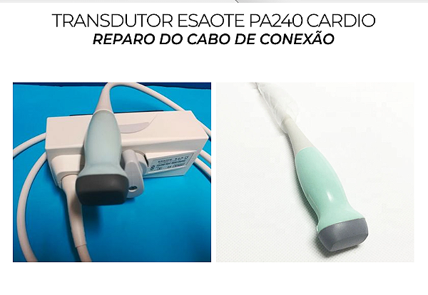 Sonda Transdutor Esaote Pa240 Cardio