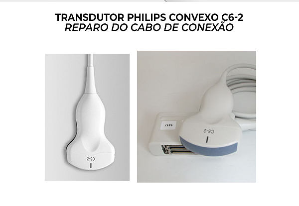 Sonda Transdutor Philips Convexo C6 2