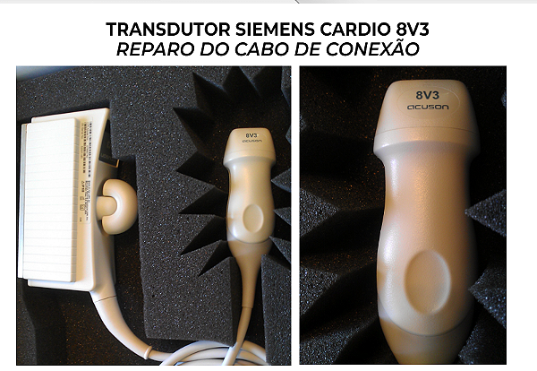 Sonda Transdutor Siemens Cardio 8v3