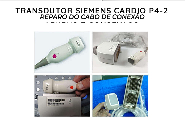 Sonda Transdutor Siemens Cardio P4 2