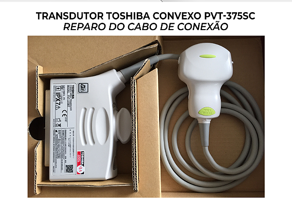 Sonda Transdutor Toshiba Convexo Pvt 375sc