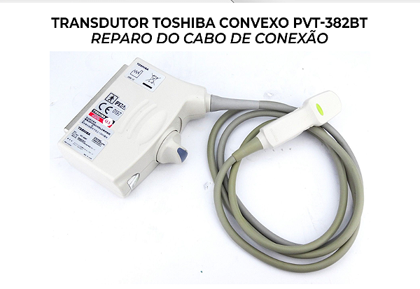 Sonda Transdutor Toshiba Convexo Pvt 382bt