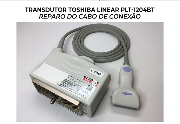 Sonda Transdutor Toshiba Linear Plt 1204bt