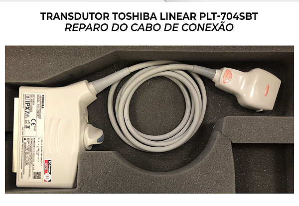 Sonda Transdutor Toshiba Linear Plt 704sbt