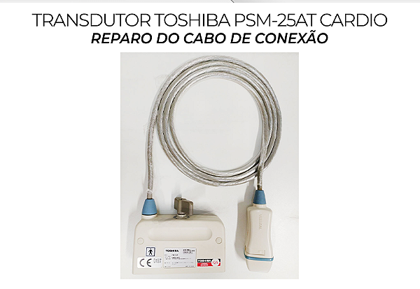 Sonda Transdutor Toshiba Psm 25at Cardio