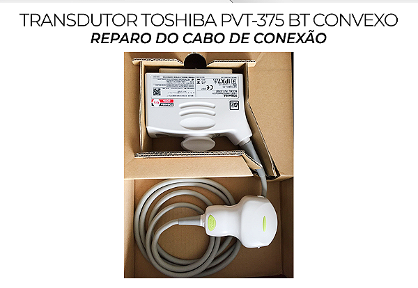 Sonda Transdutor Toshiba Pvt 375 Bt Convexo