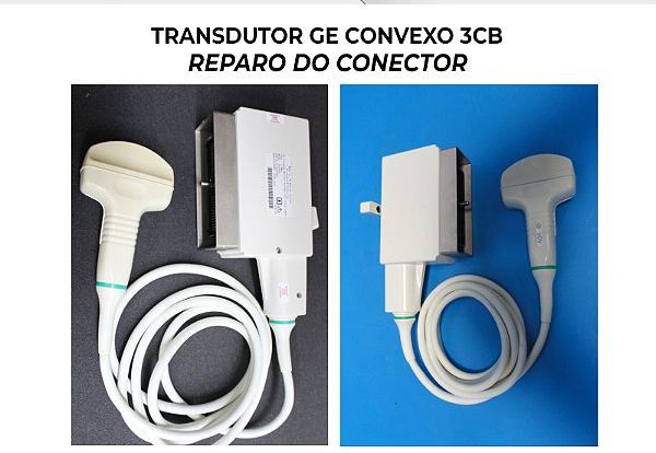 Conector Transdutor Ge Convexo 3cb