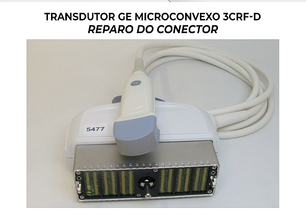 Conector Transdutor Ge Microconvexo 3crf d