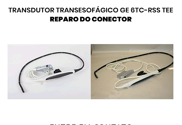 Conector Transdutor Ge Transesofagico 6tc Rss Tee