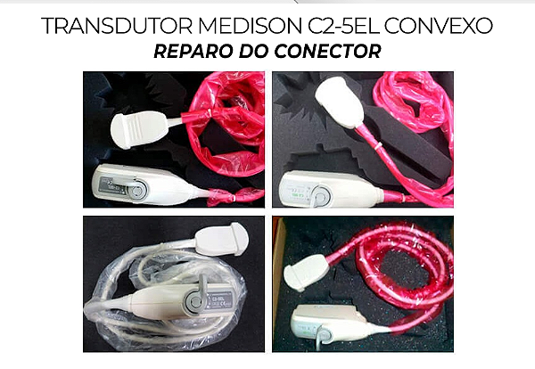 Conector Transdutor Medison C2 5el Convexo