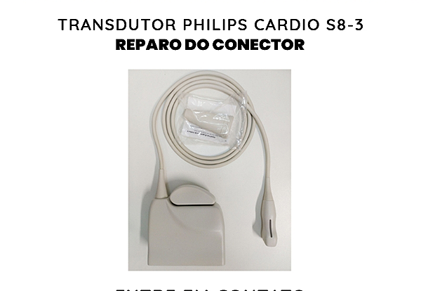 Conector Transdutor Philips Cardio S8 3