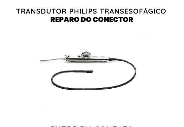 Conector Transdutor Philips Transesofagico Xt 27 Live 3d