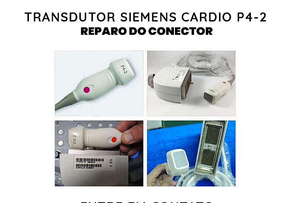 Conector Transdutor Siemens Cardio P4 2