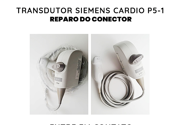 Conector Transdutor Siemens Cardio P5 1