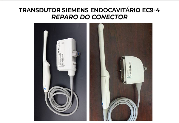 Conector Transdutor Siemens Endocavitario Ec9 4