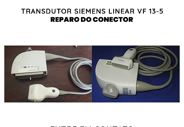 Conector Transdutor Siemens Linear Vf 13 5