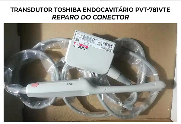 Conector Transdutor Toshiba Endocavitario Pvt 781vte