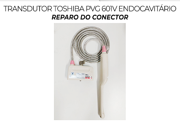 Conector Transdutor Toshiba Pvg 601v Endocavitario