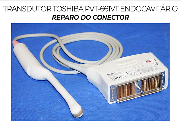 Conector Transdutor Toshiba Pvt 661vt Endocavitario