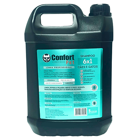 Shampoo 1:1 6x1 05 litros