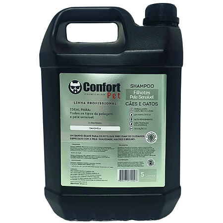 Shampoo 1:1 Filhote Pele Sensível 05 litros